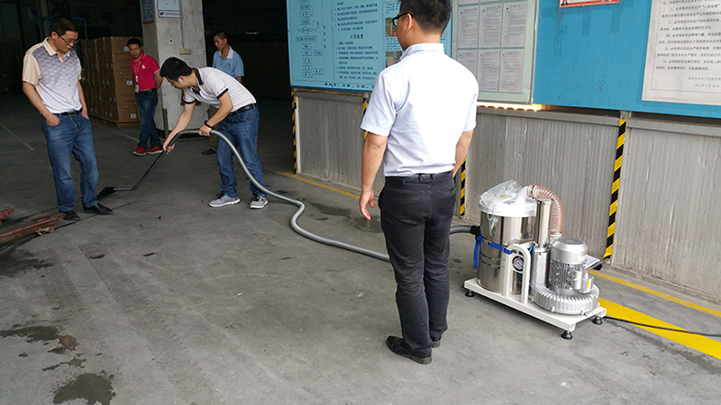 PJ-15M使用某電子廠車間保潔